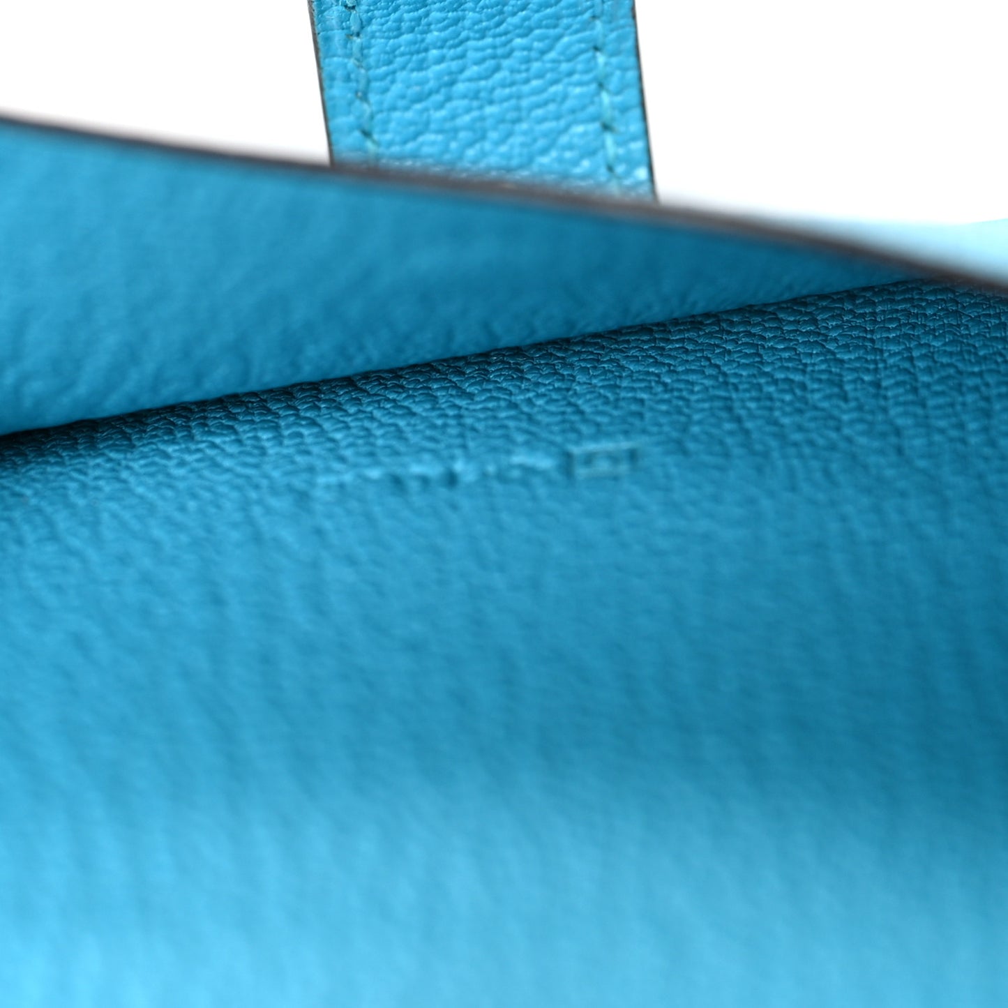 Chevre Mysore Mini Bearn Wallet Bleu Azteque
