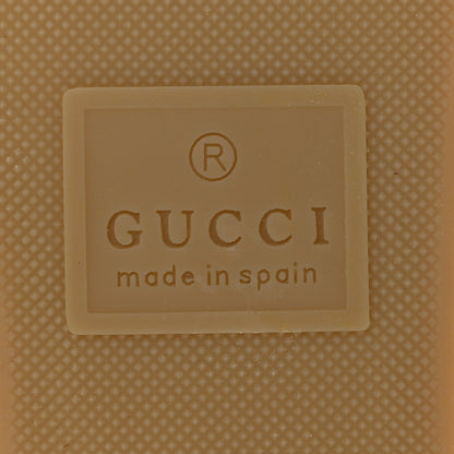 Gucci Canvas Crystal Embellished Espadrilles 36.5 Great White 7 of 10