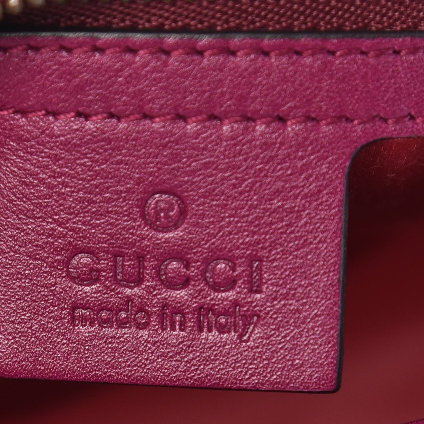Velvet Matelasse Medium GG Marmont Shoulder Bag Fuchsia Violet Cyclamen