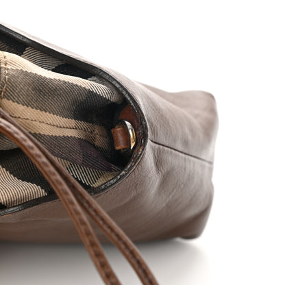 Burberry Calfskin House Check Little Crush Tan 12 of 13