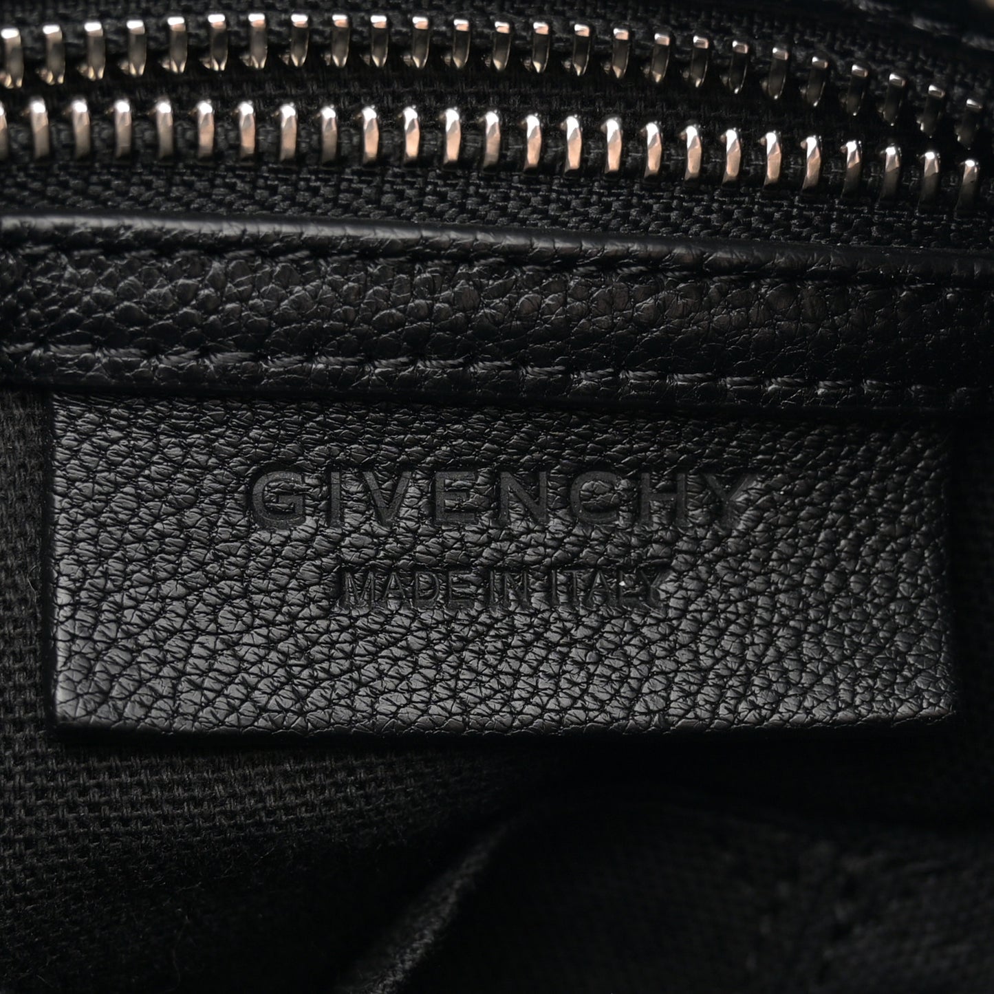 Sugar Goatskin Small Pandora Black