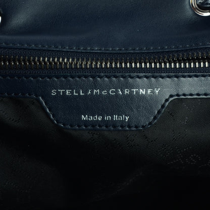 Stella McCartney Denim Quilted Falabella Backpack Blue 5 of 9