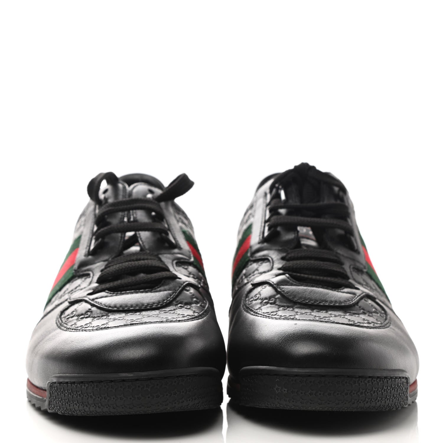 Gucci Microguccissima Web Sneakers 8 Black 2 of 9