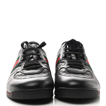 Gucci Microguccissima Web Sneakers 8 Black 2 of 9