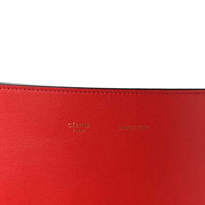 Celine Shiny Smooth Calfskin Small Twisted Cabas Chili Pale Pink 9 of 14