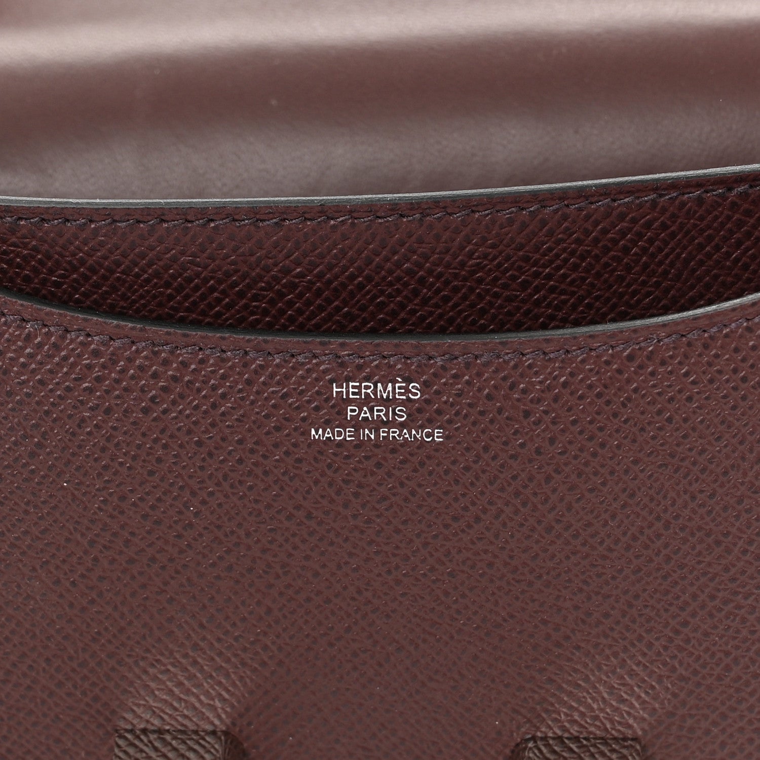 Hermes Epsom Enamel Constance 18 Rouge Sellier Framboise 6 of 16