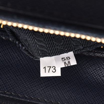 Prada Saffiano Small Galleria Double Zip Tote Baltico 8 of 12