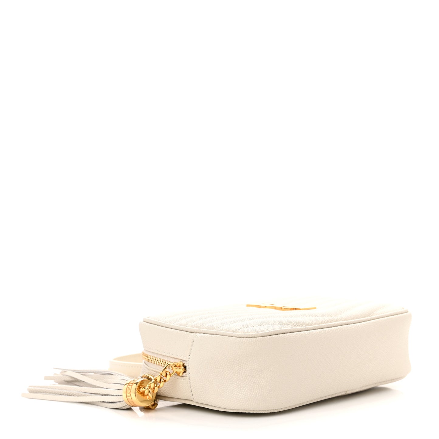 Grain De Poudre Matelasse Monogram Mini Lou Camera Bag Crema Soft