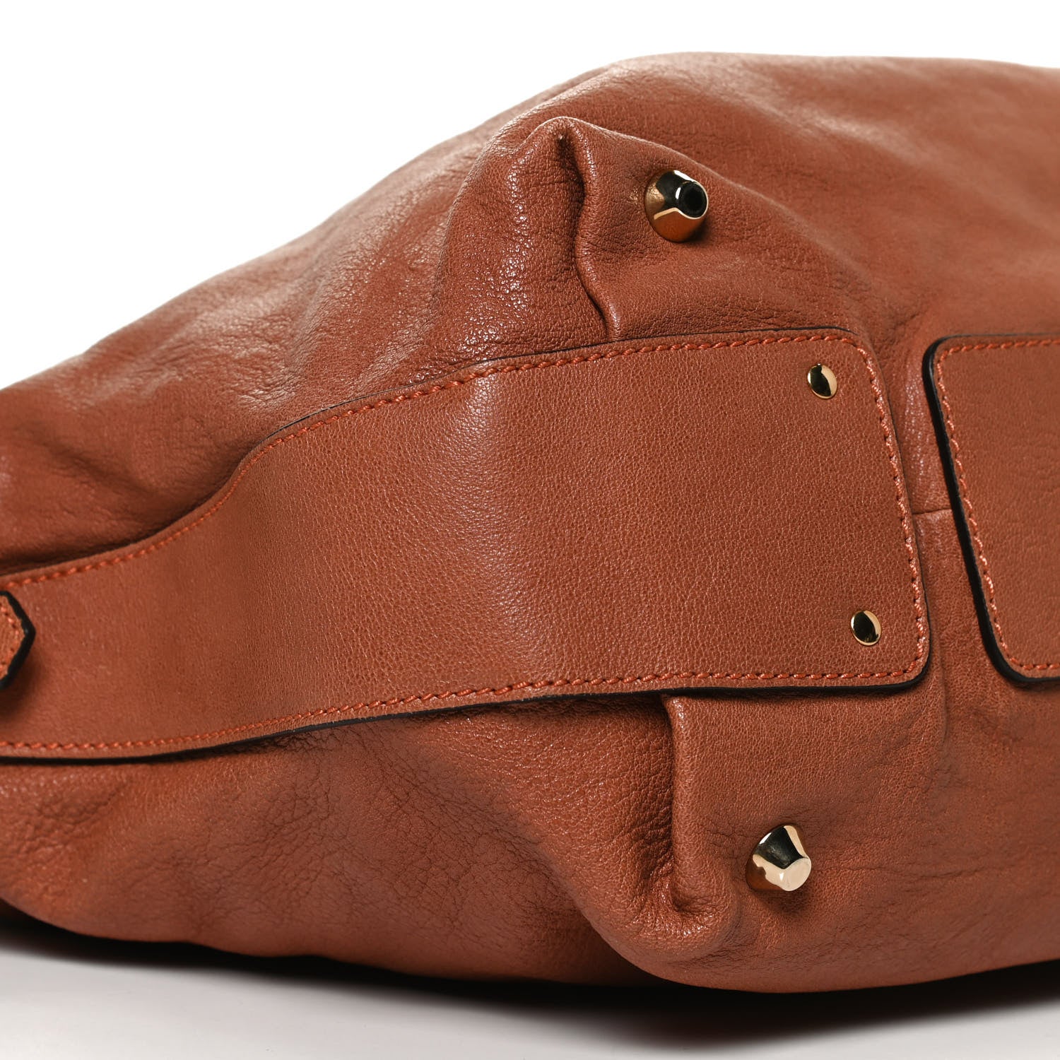 Chloe Lambskin Large Angie Shoulder Bag 8 of 13