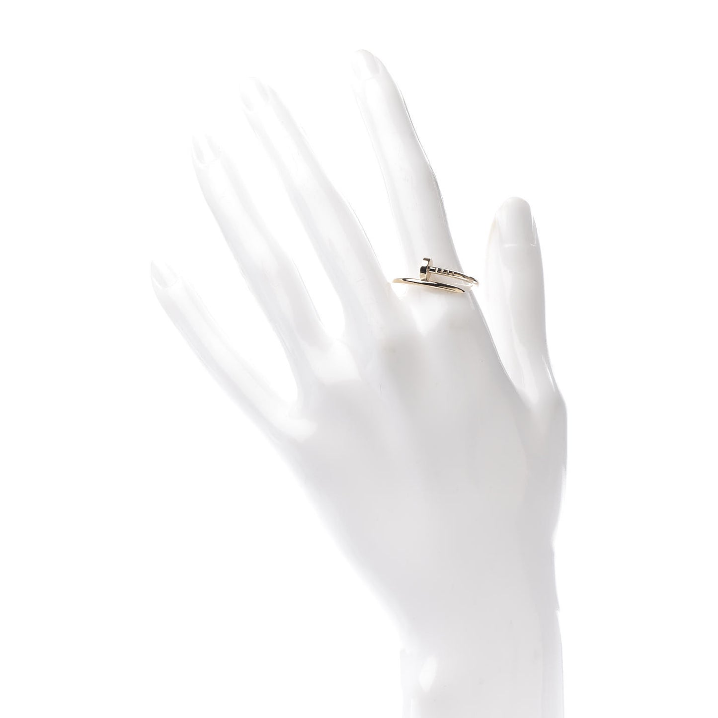 18K Yellow Gold Small Juste Un Clou Ring 59 8.75