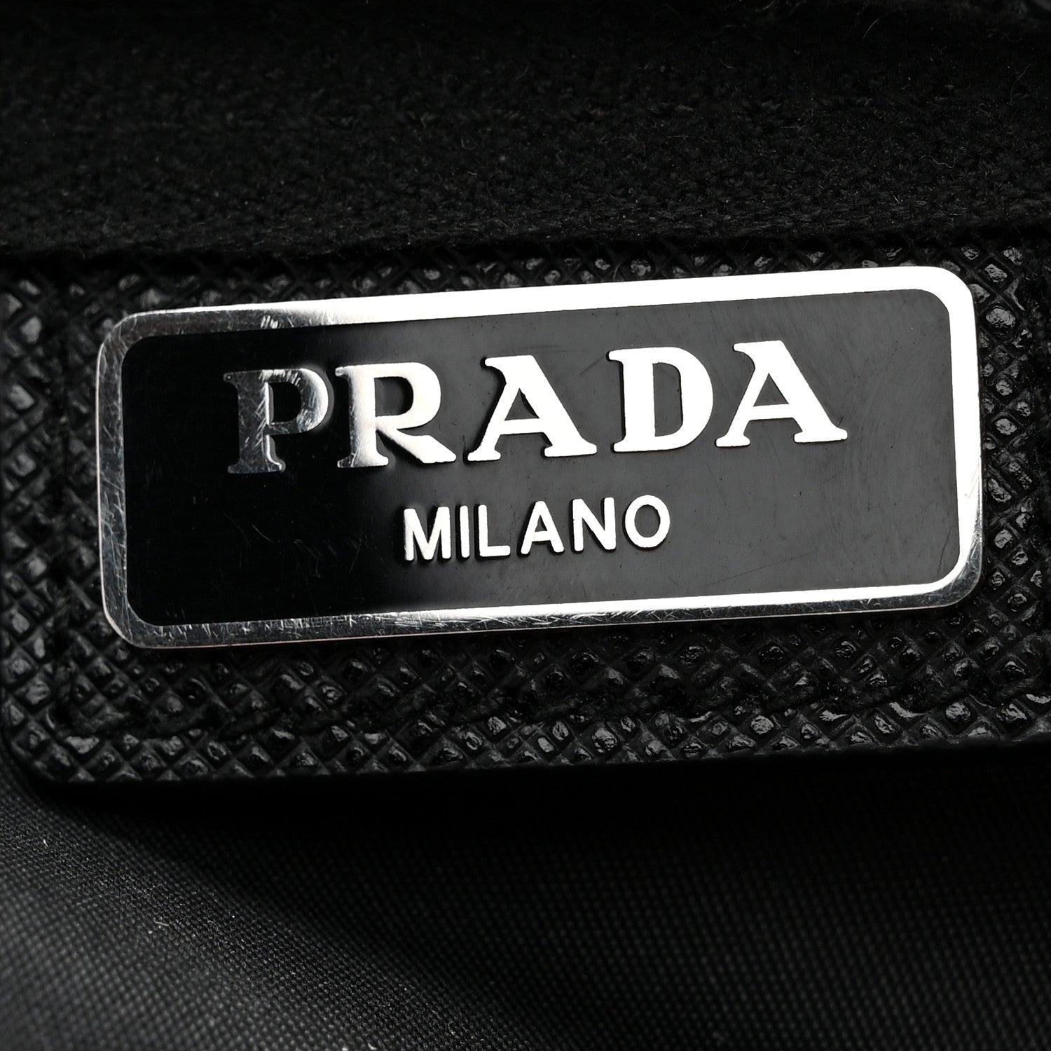 Prada Nylon Tessuto Cosmetic Pouch Black 6 of 9