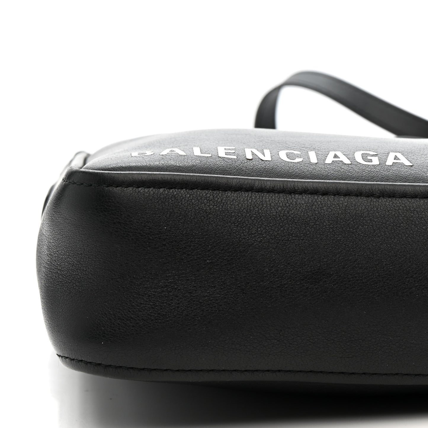 Calfskin XS Triangle Duffle Black