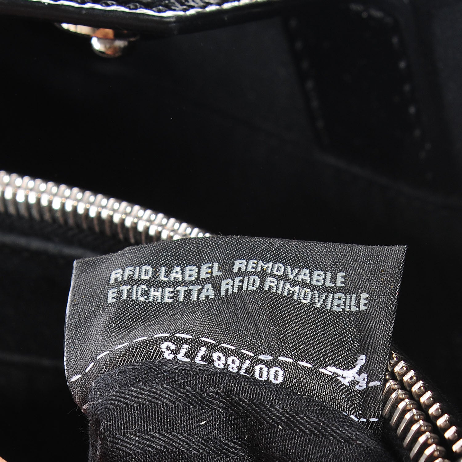 Fendi Patent Vitello Elite Regular 2Jours Tote Black 8 of 11