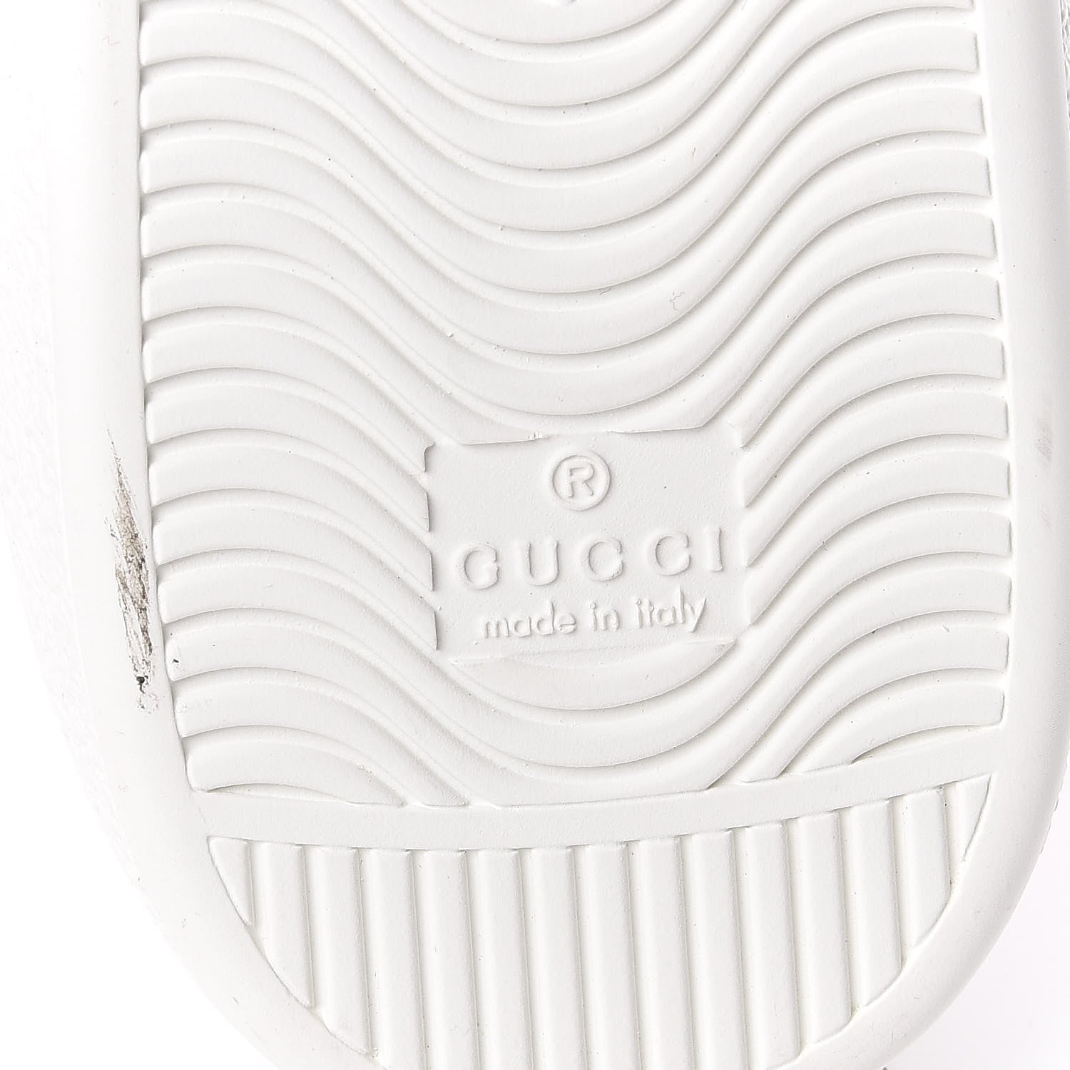 Gucci Calfskin Ayers Web UFO Dragon Embroidered Mens Ace Sneakers 7.5 White 8 of 11