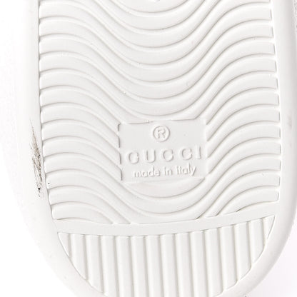 Gucci Calfskin Ayers Web UFO Dragon Embroidered Mens Ace Sneakers 7.5 White 8 of 11