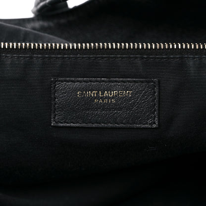 Saint Laurent Lambskin Quilted Maxi Icare Shopping Tote Black 6 of 17