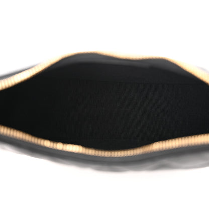 Chanel Lambskin Quilted Small Hobo Bag Black 5 of 10