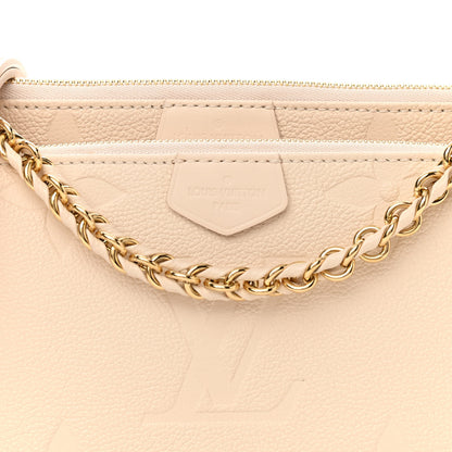 Louis Vuitton Empreinte Monogram Giant Multi Pochette Accessories Cream 8 of 10