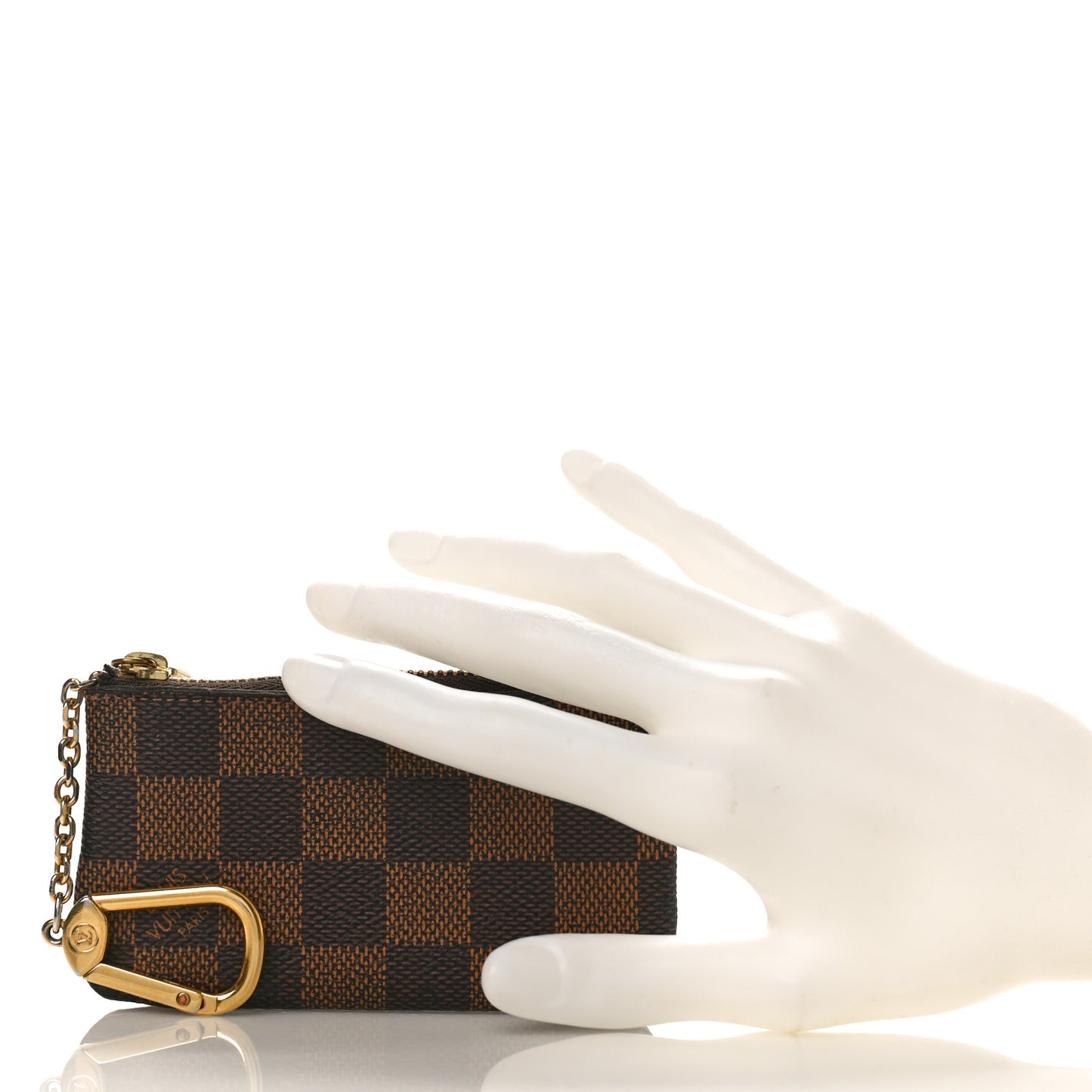 Damier Ebene Key Pouch