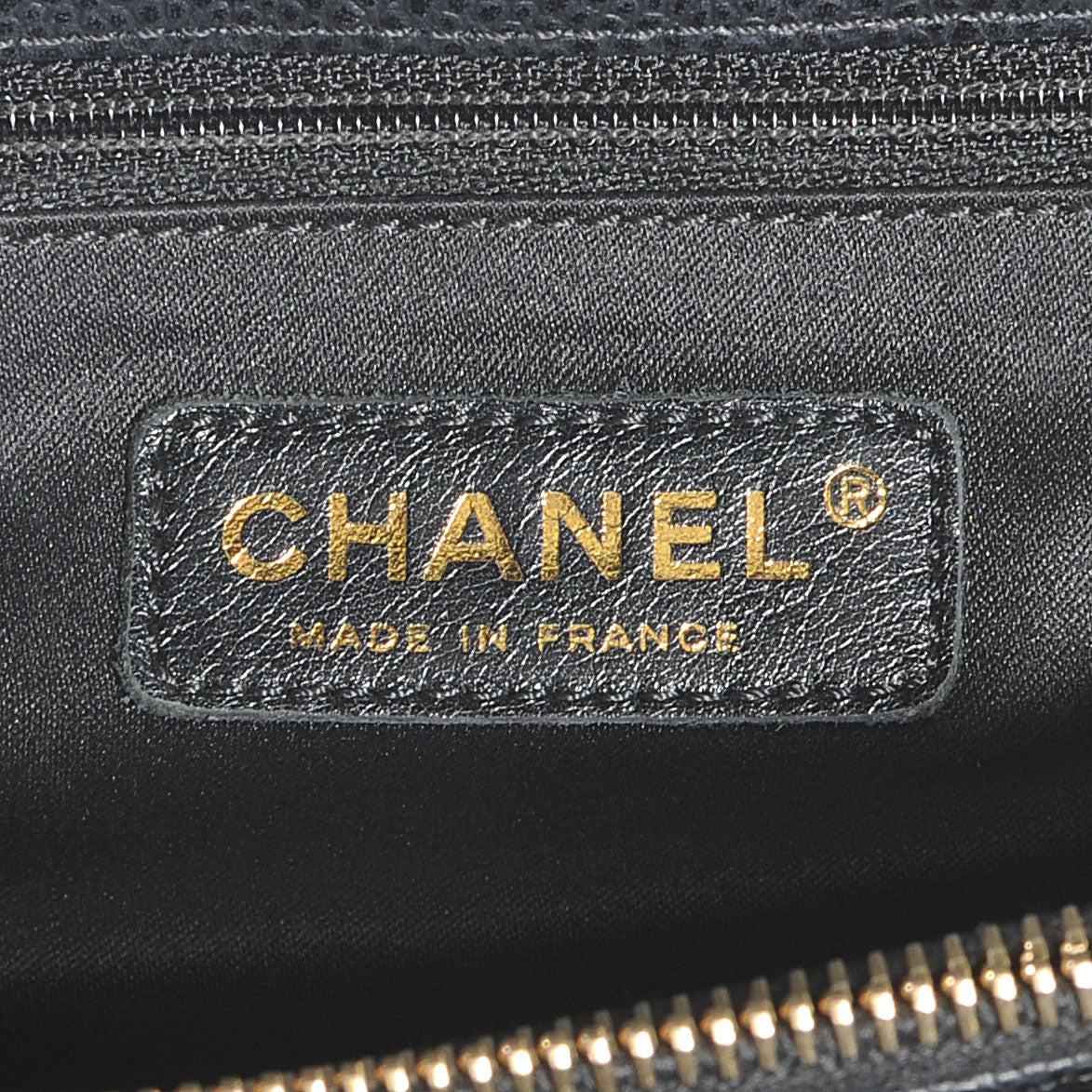 Chanel Caviar Grand Shopping Tote GST Black 6 of 7