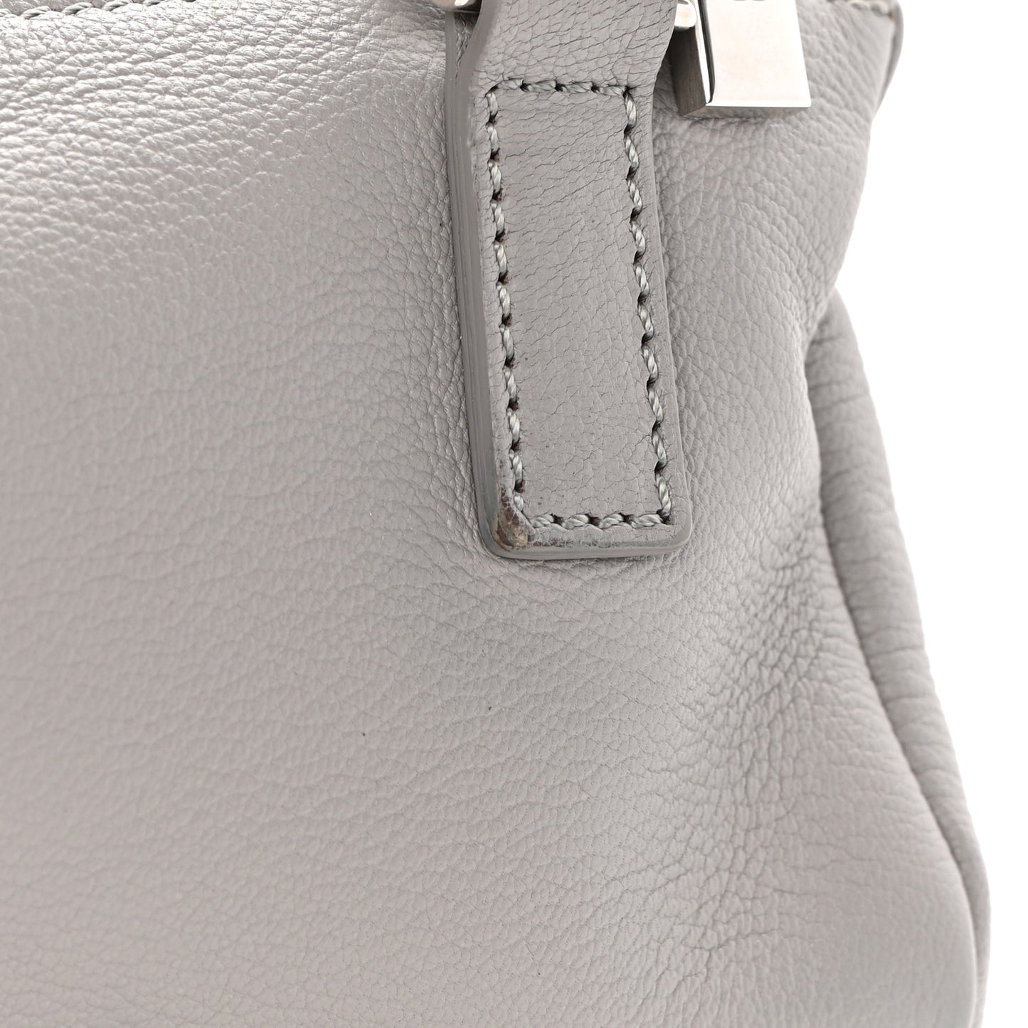Sugar Goatskin Mini Pandora Dove Grey