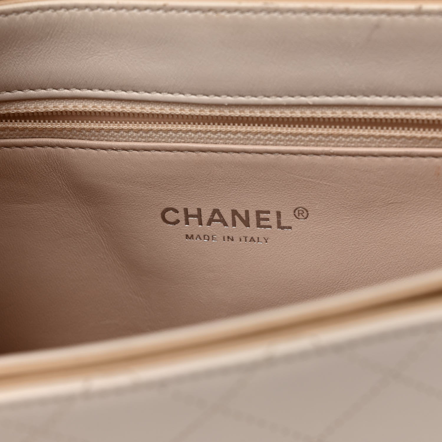 Chanel Calfskin Stitched Flap White 6 of 15