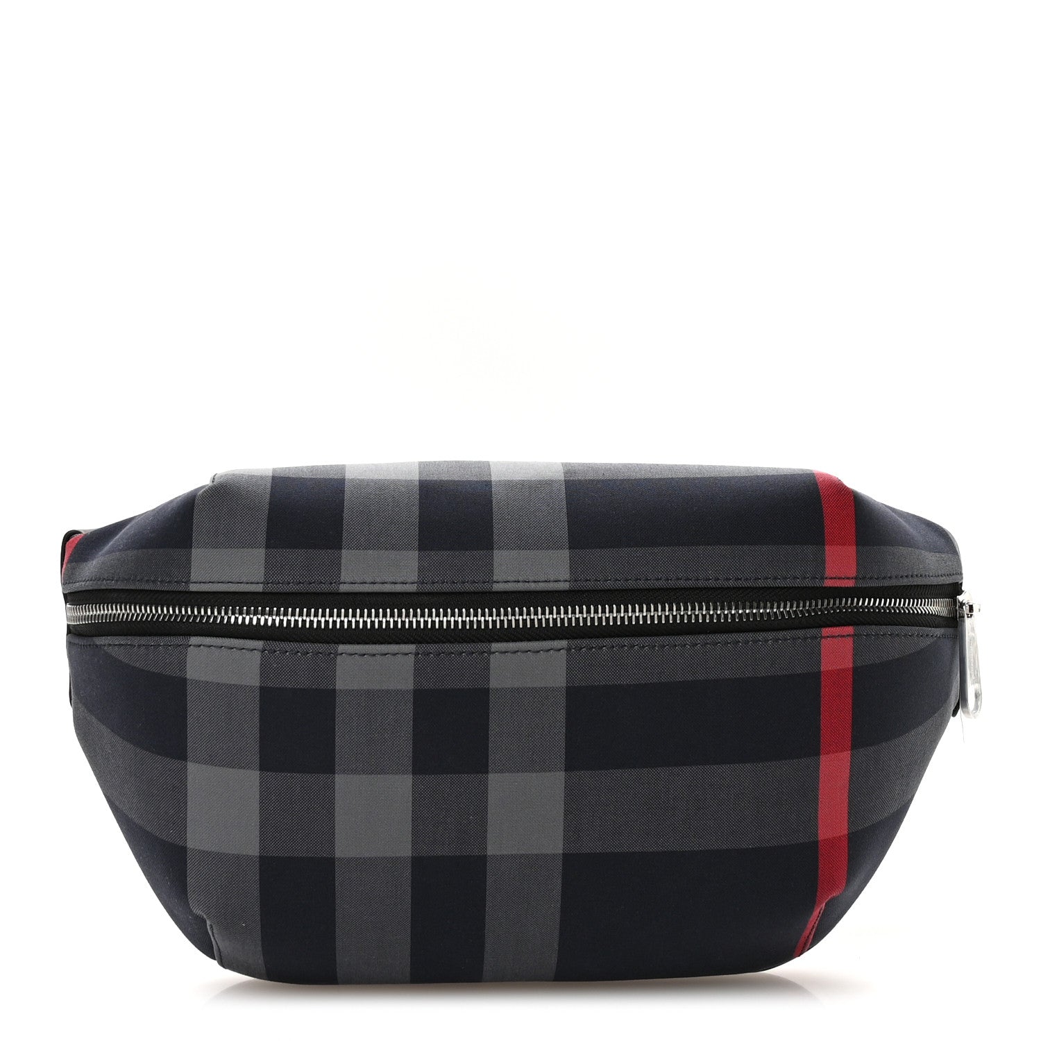 Burberry House Check Sonny Bum Bag Navy Grey 1 of 11