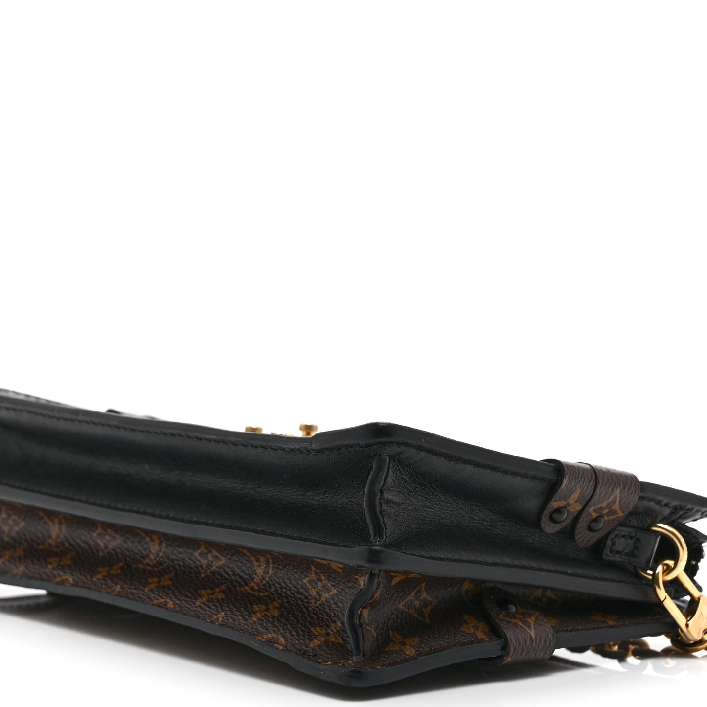 Reverse Monogram Trunk Clutch