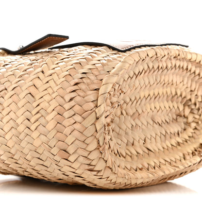 Loewe Raffia Basket Tote Bag Natural Tan 9 of 10