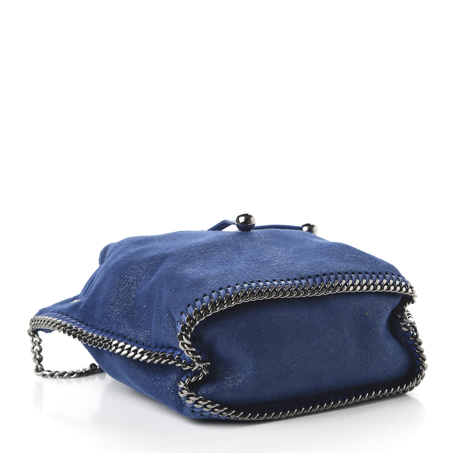 Shaggy Deer Small Falabella Bucket Bag Cornflower