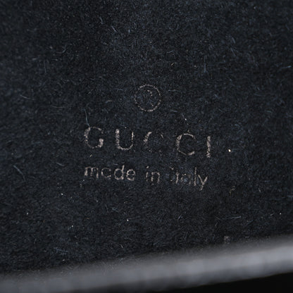 Gucci Crinkled Patent Mini Dionysus Shoulder Bag Black 5 of 9