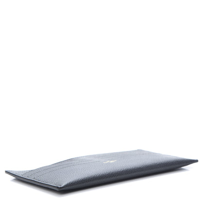 Louis Vuitton Calfskin Felicie Chain Wallet Card Holder Insert Black 4 of 7