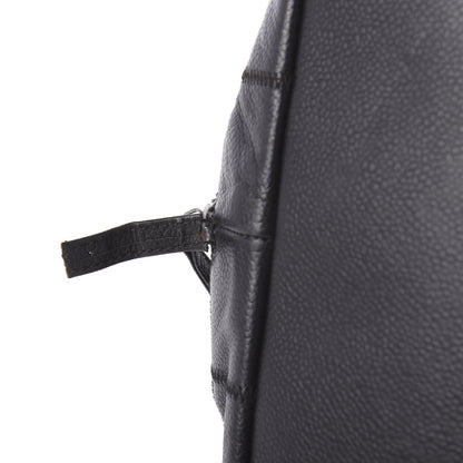 Chanel Caviar Square Stitched Tote Black 11 of 12
