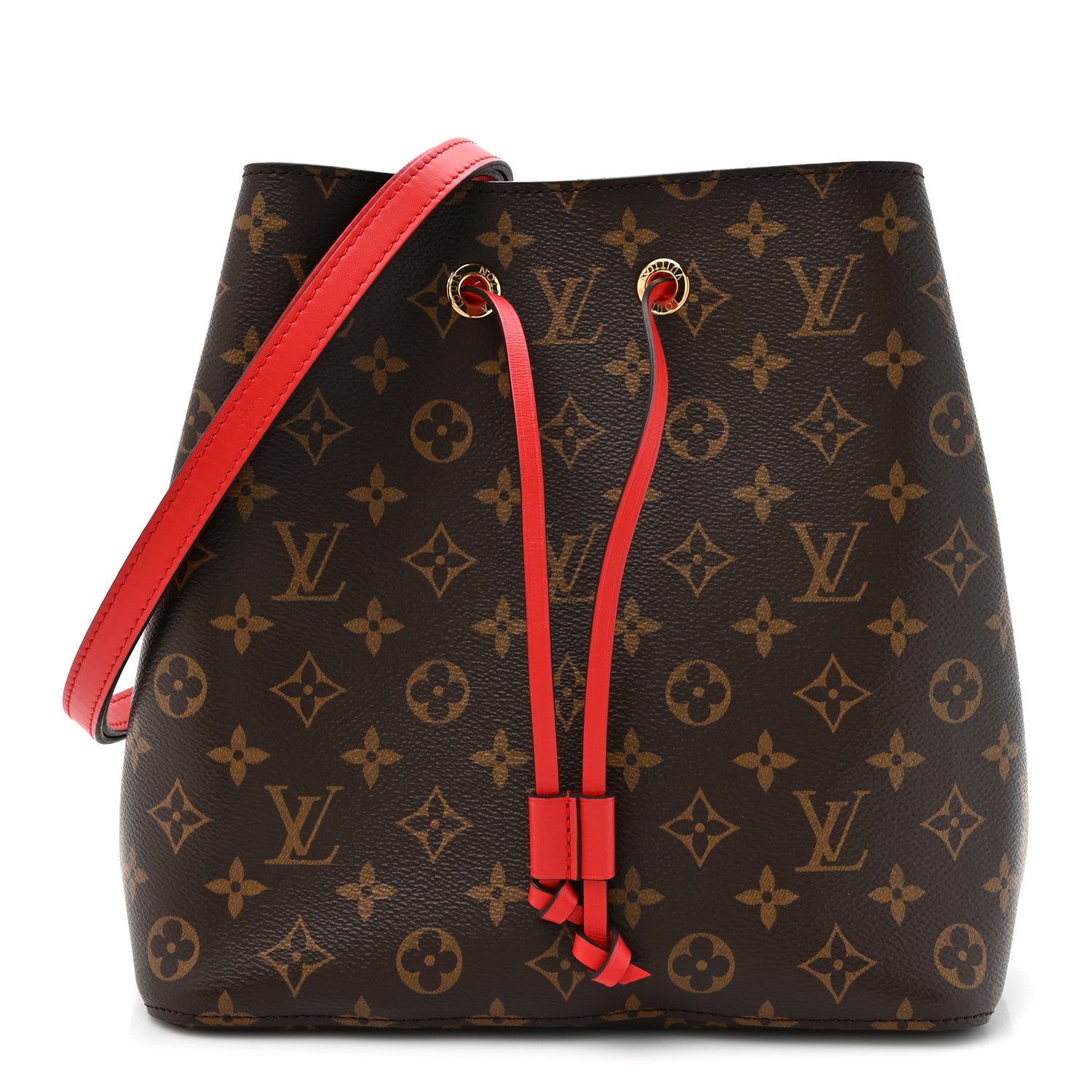 Louis Vuitton Monogram Neonoe MM Coquelicot 1 of 10