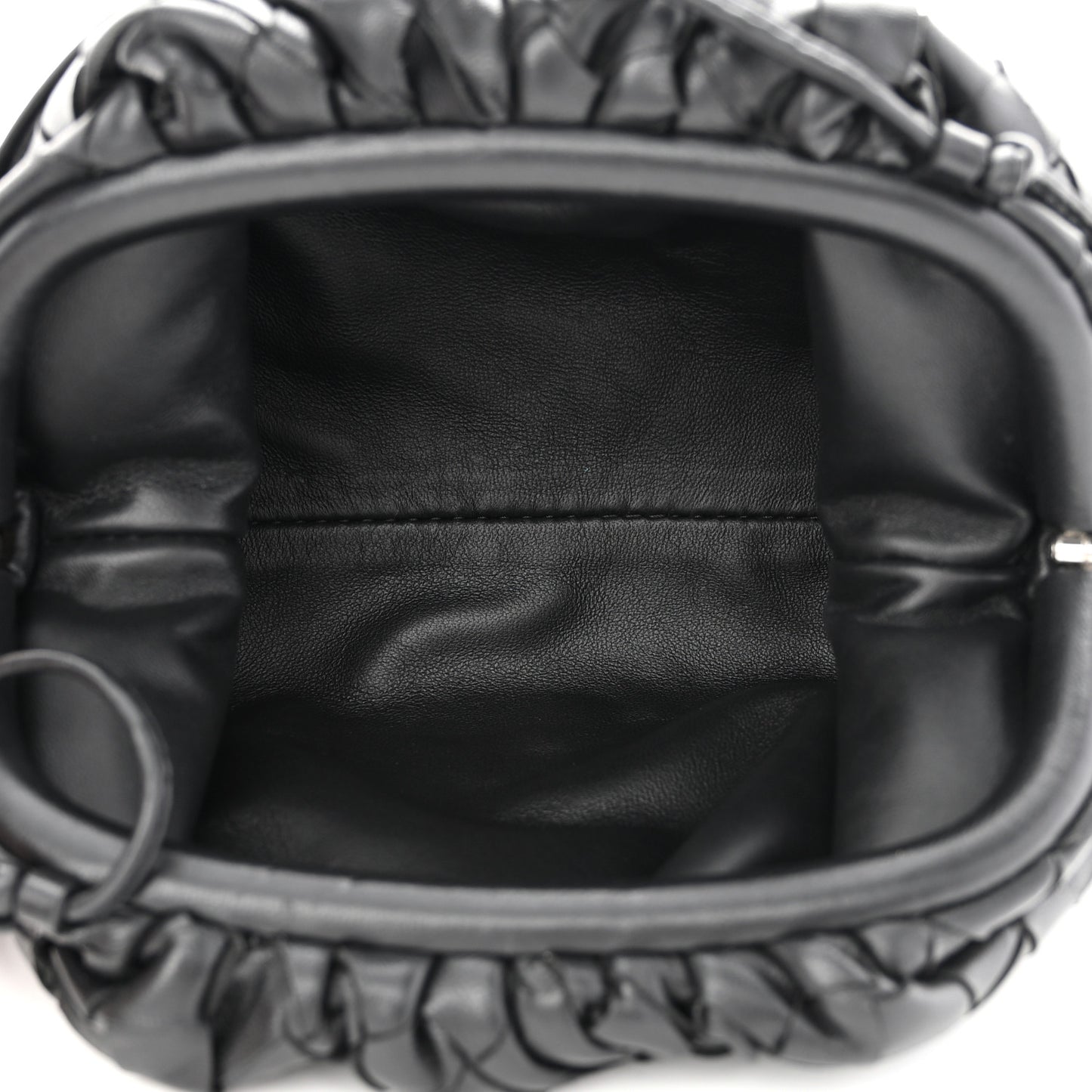 Nappa Intrecciato The Mini Pouch Black