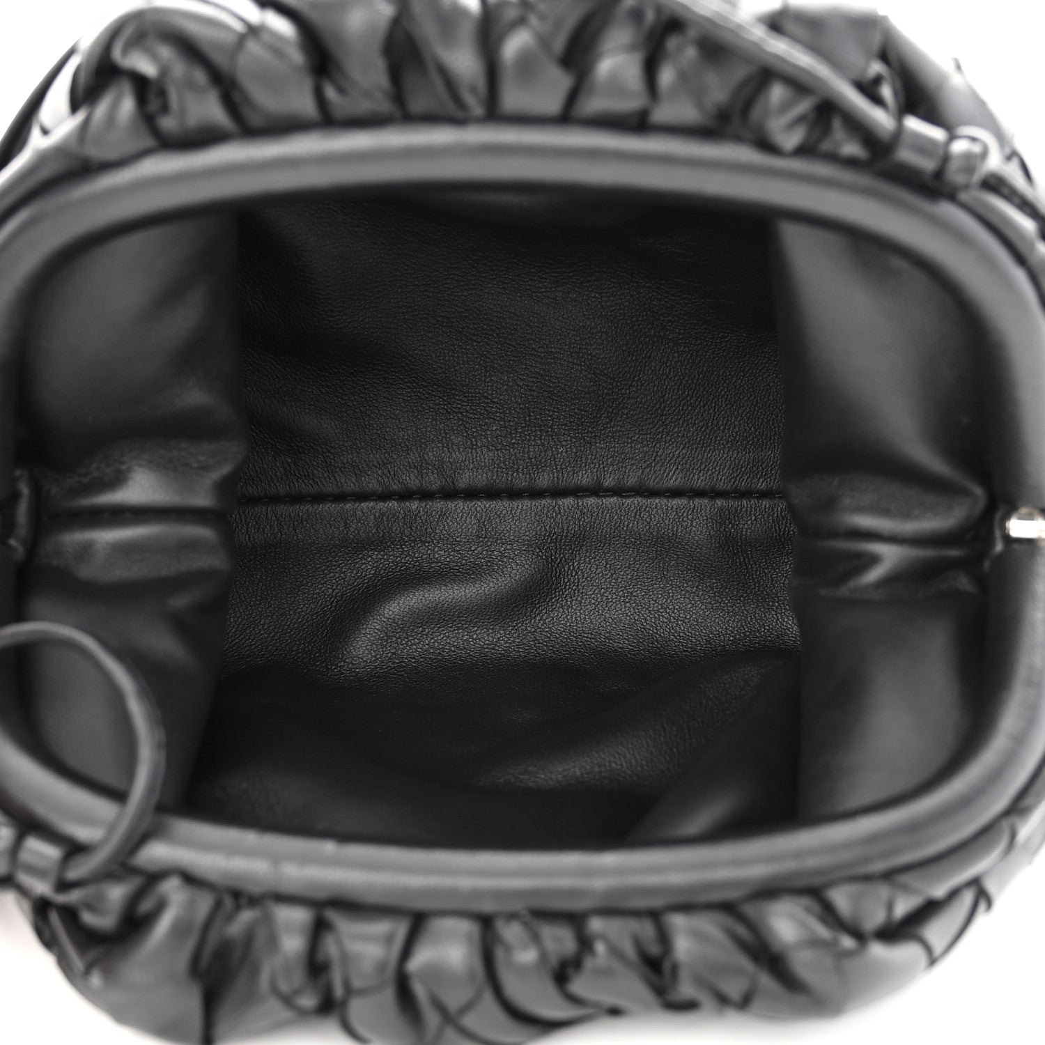 Bottega Veneta Nappa Intrecciato The Mini Pouch Black 5 of 10