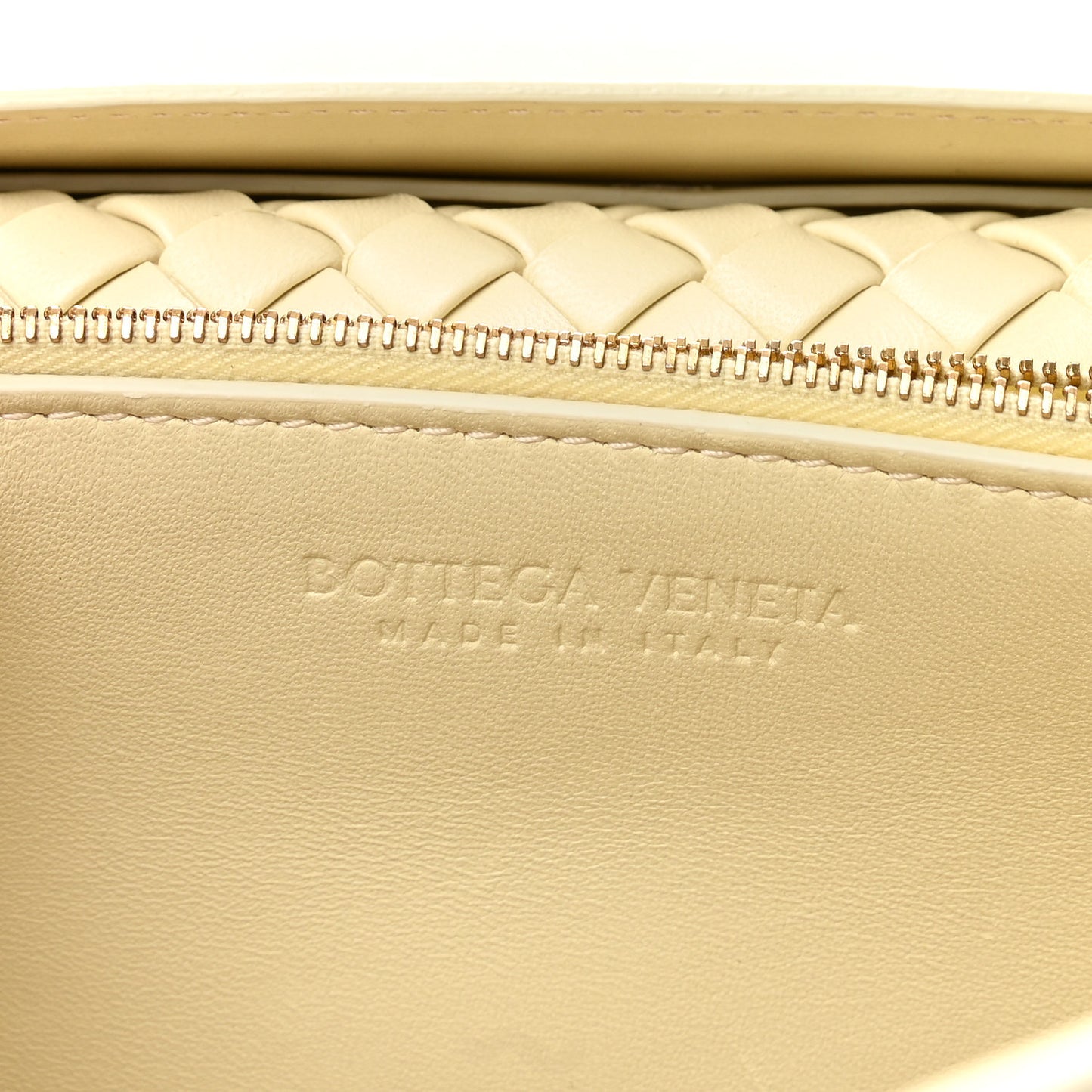 Nappa Intrecciato Patti Top Handle Bag Sea Salt
