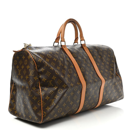 Louis Vuitton Monogram Keepall 55 3 of 16