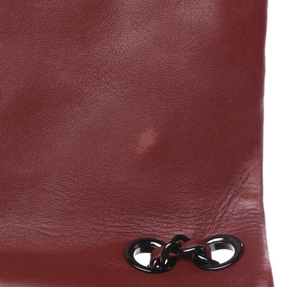 Chanel Lambskin Vertical Stitch Jumbo Single Flap Dark Red 15 of 15
