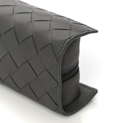 Bottega Veneta Nappa Maxi Intreccio Wristlet Pouch Graphite 11 of 18
