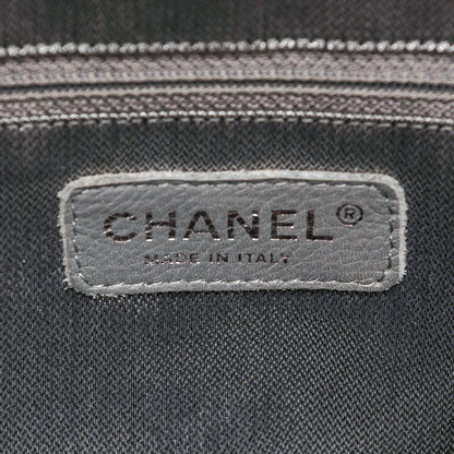 Chanel Lambskin Vertical Quilted Mademoiselle Camera Case Black 6 of 7