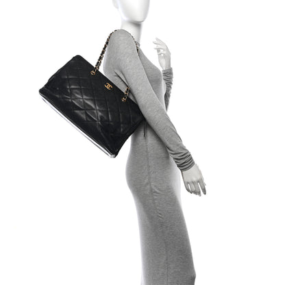 Chanel Caviar Quilted Flap Shoulder Bag Black 2 of 14