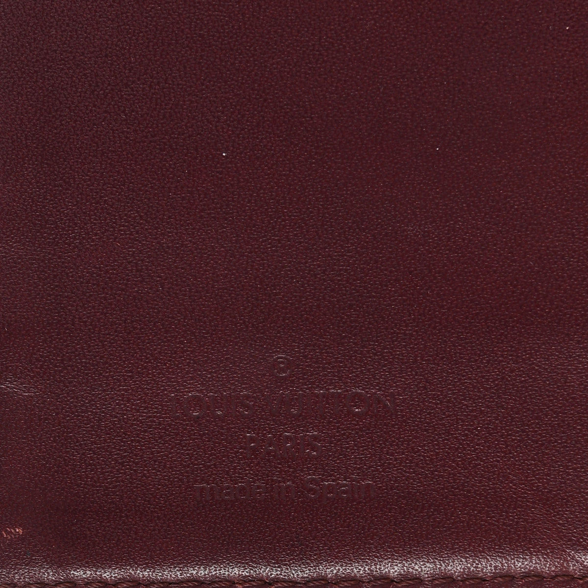 Louis Vuitton Mat Monogram Small Ring Agenda Cover Violet 6 of 6