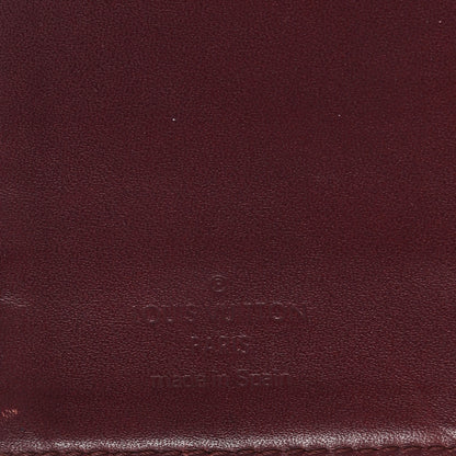 Louis Vuitton Mat Monogram Small Ring Agenda Cover Violet 6 of 6