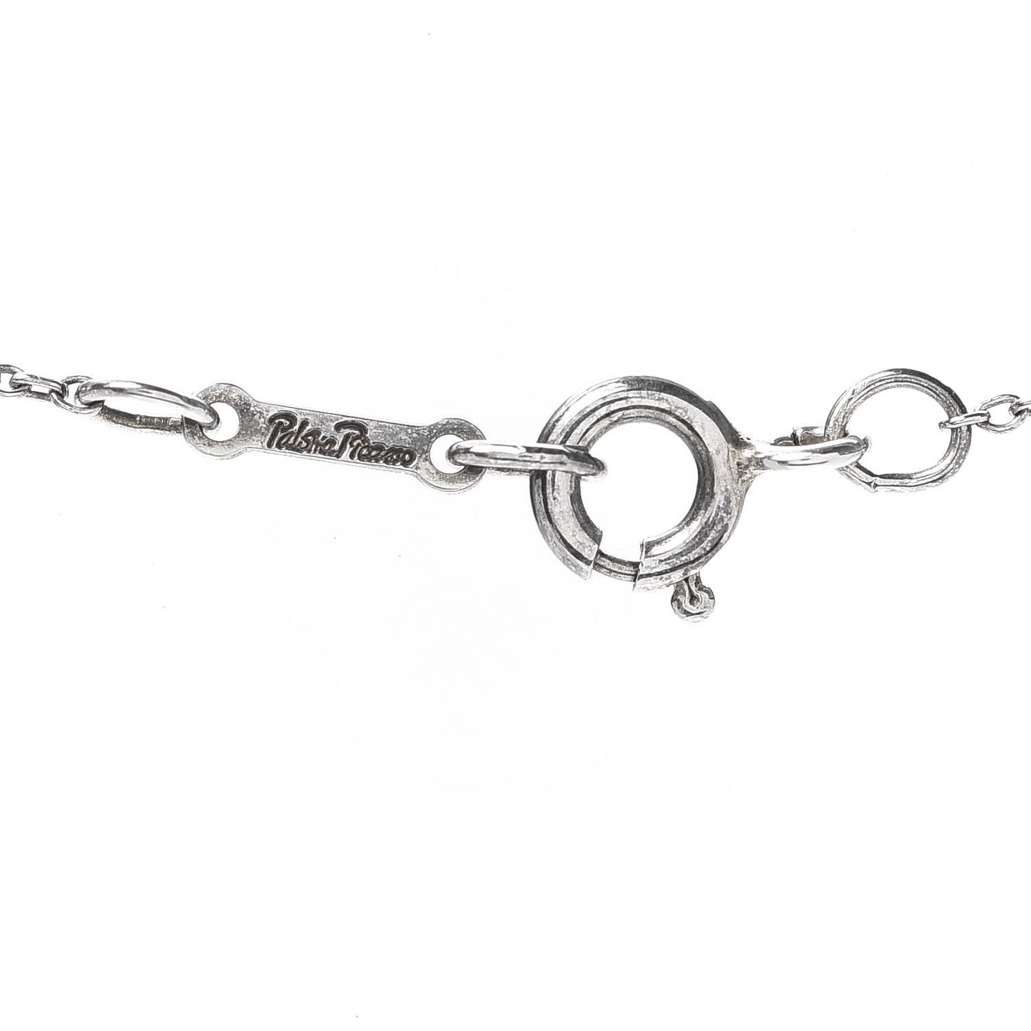 Sterling Silver Small Paloma Picasso Loving Heart Pendant Necklace