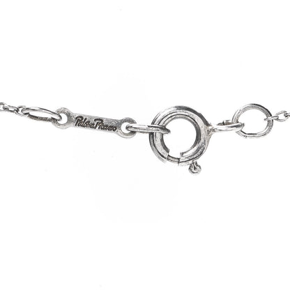 Tiffany Sterling Silver Small Paloma Picasso Loving Heart Pendant Necklace 5 of 5