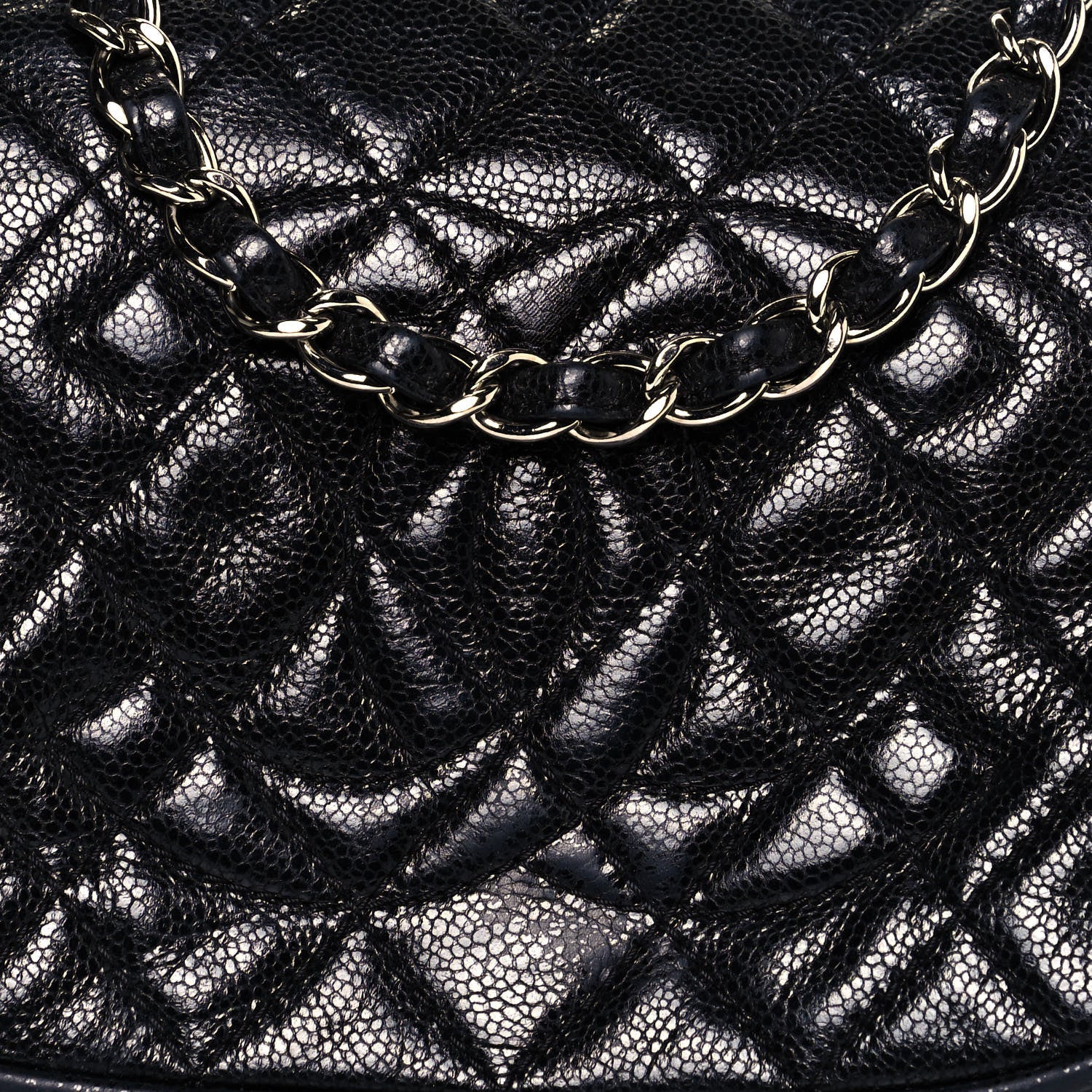 Chanel Caviar Quilted Timeless Accordion Flap Black 6 of 17