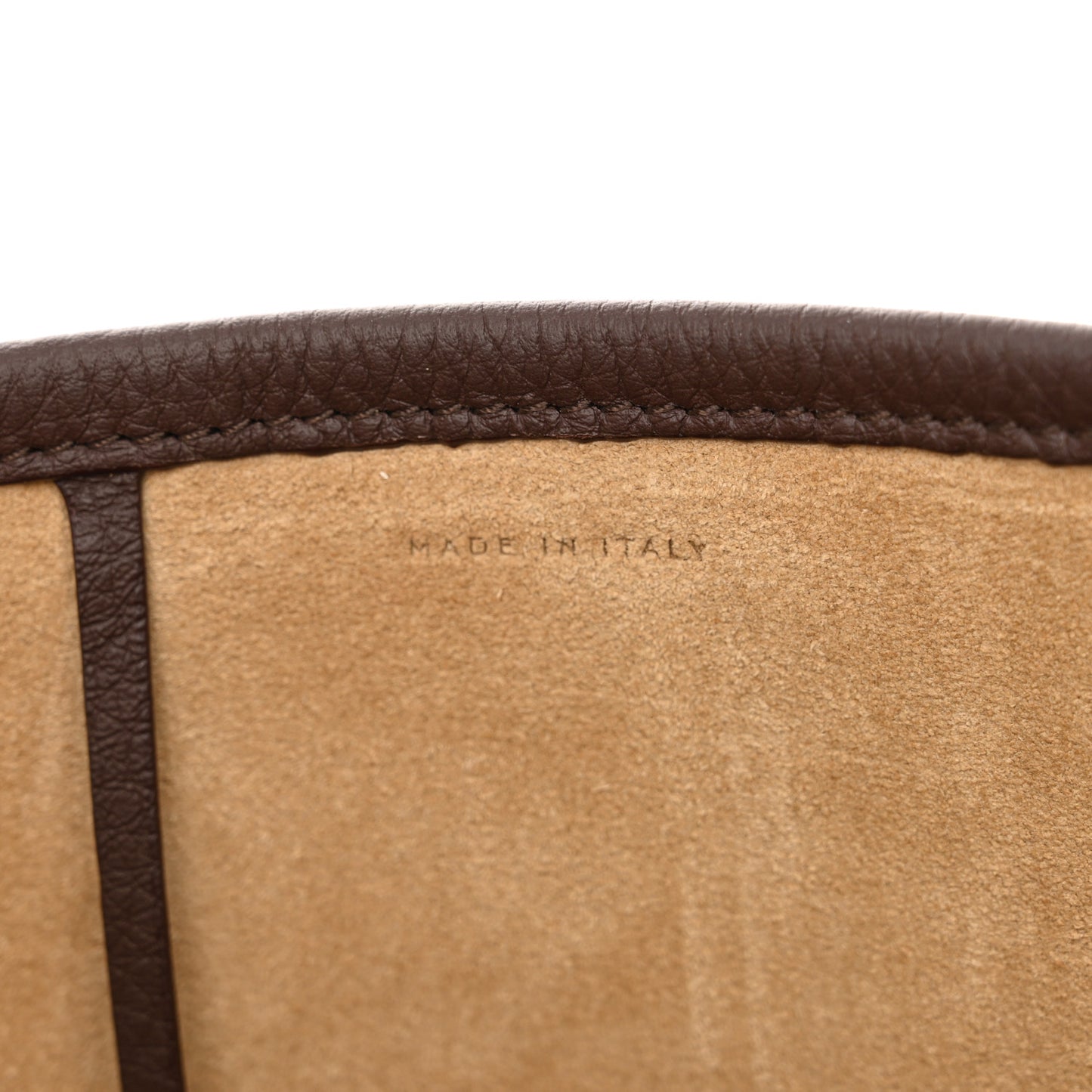 Grained Calfskin Medium N/S Park Tote Acajou