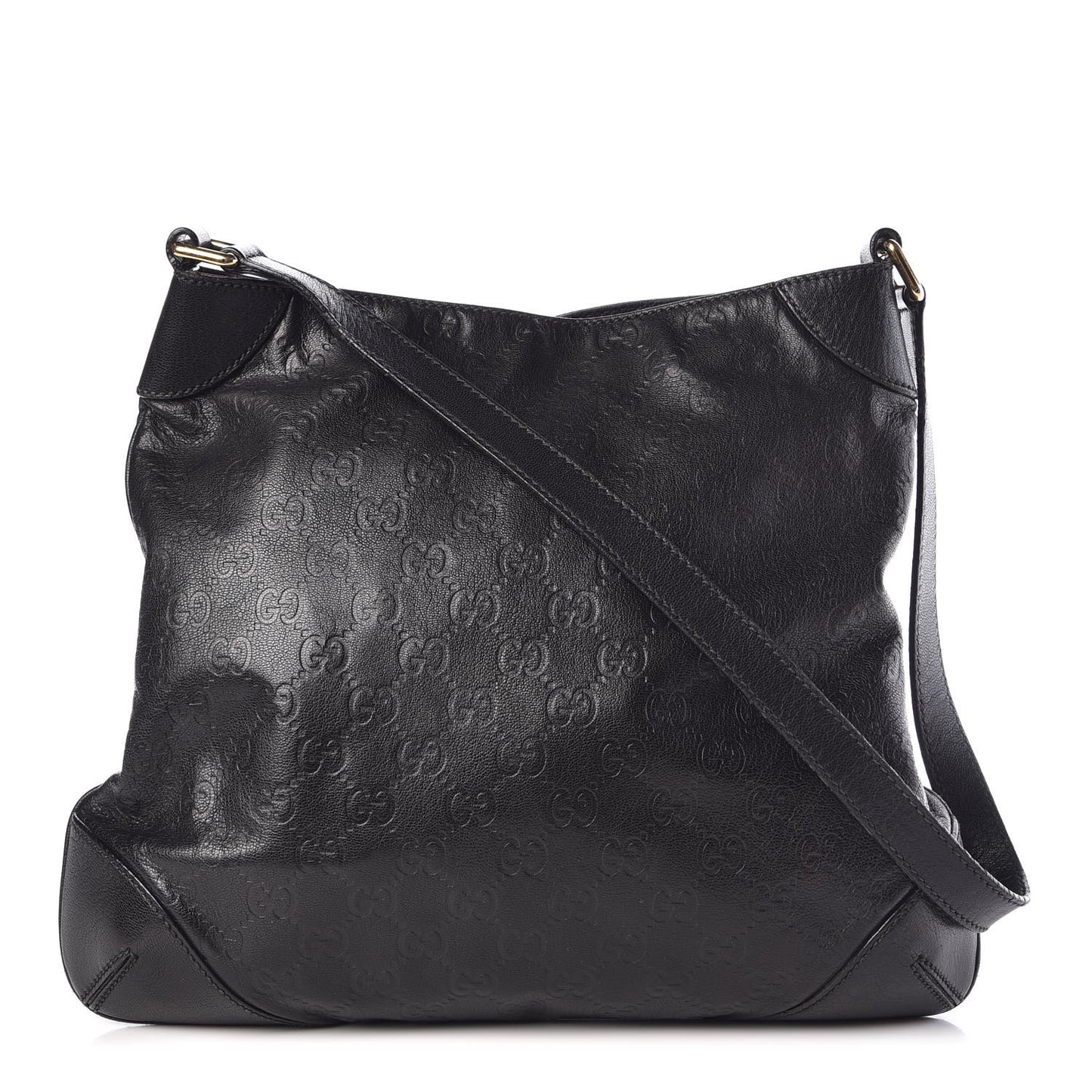 Guccissima Hobo Black