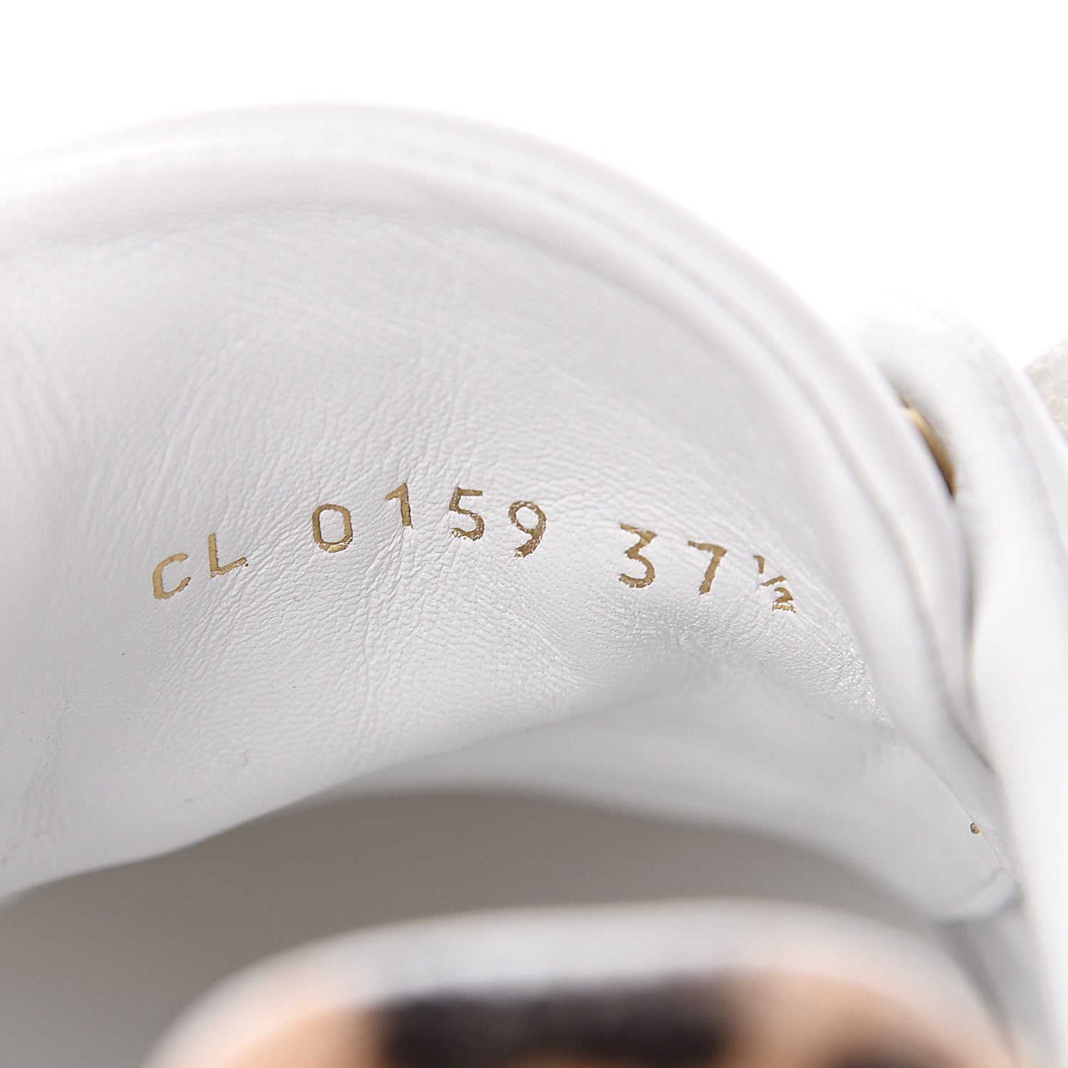 Louis Vuitton Calfskin Calf Hair Monogram Giant Jungle Frontrow Sneakers 37.5 White 9 of 9